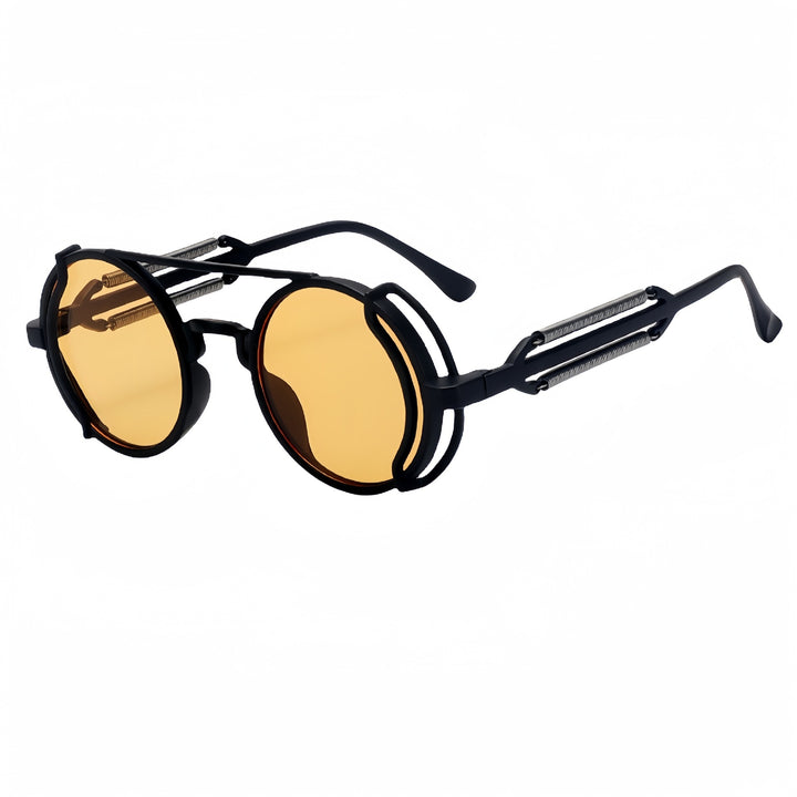Avant-Garde Circular Frame Sunglasses Kalsten