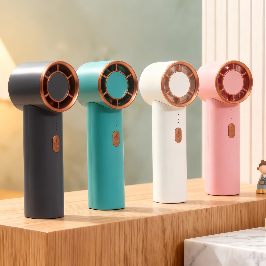 Ladies portable USB hand fan with modern design Kalsten