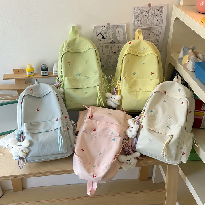 Cute Embroidered Patterned Backpack Kalsten
