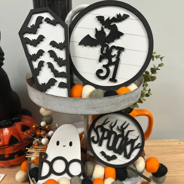 Whimsical Halloween Ghost Decor