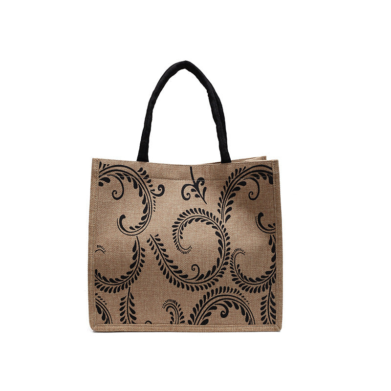 Elegantly Designed Linen Tote Bag