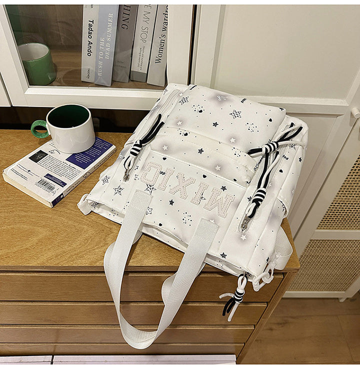 Trendy Illustrated Graphic Backpack Kalsten