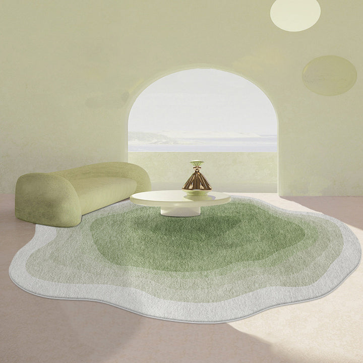 Organic Shaped Area Rug
