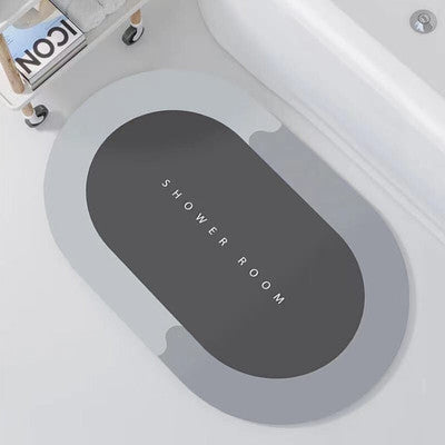 Contemporary Shower Room Mat Kalsten