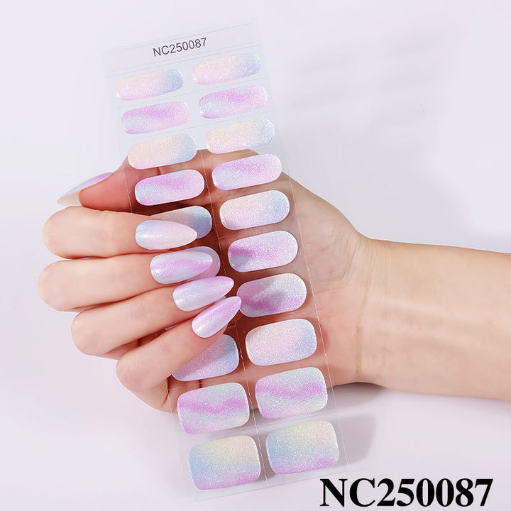 French Tip Nail Wraps