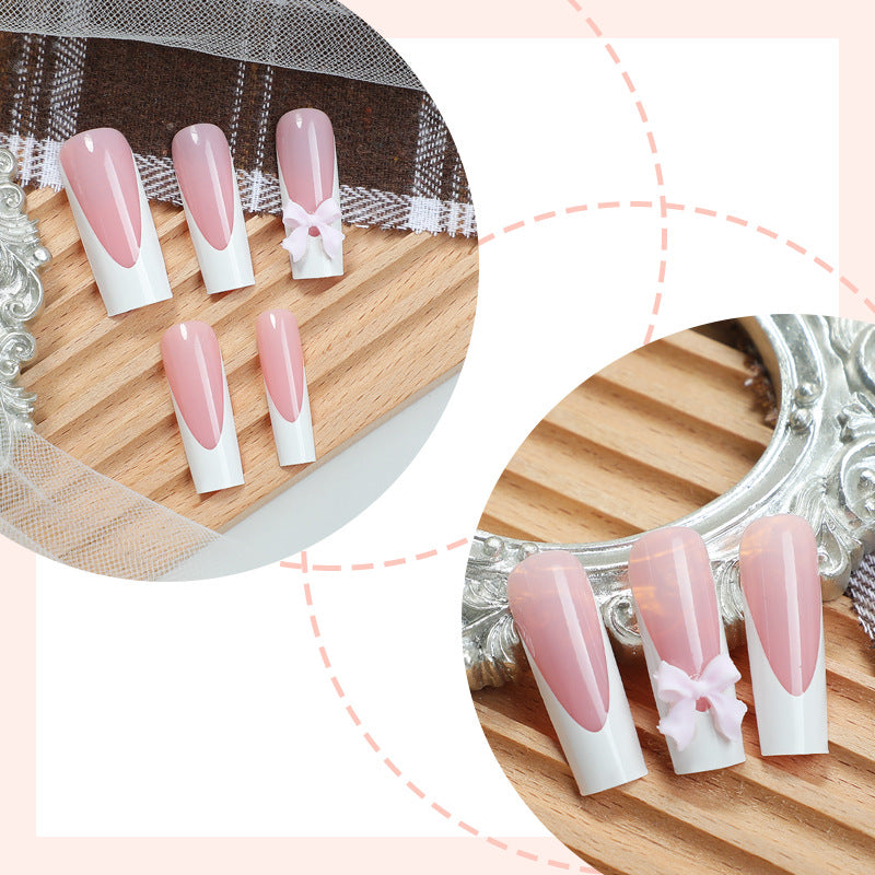 Charming Decorative Press-On Nail Set kalsten