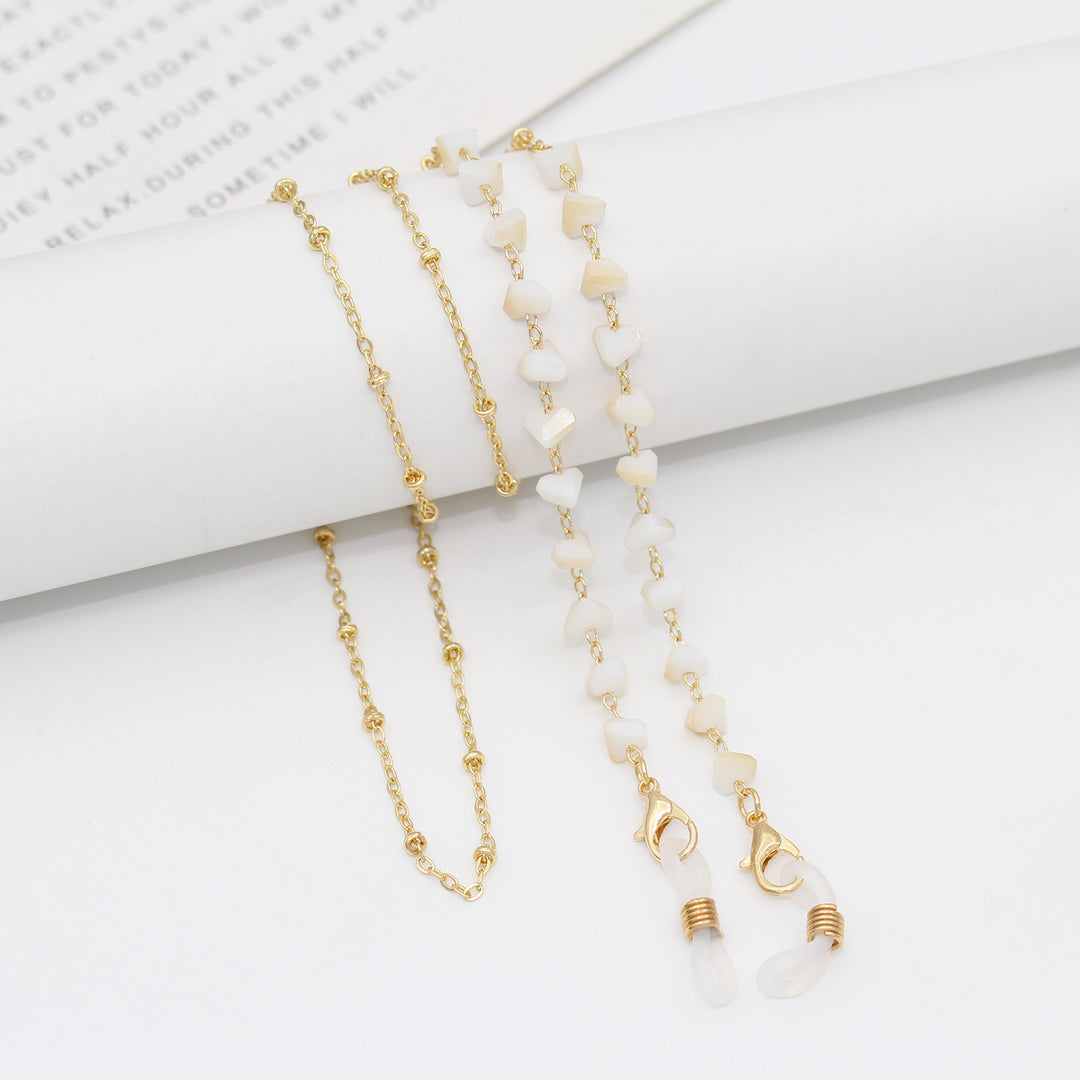 Floral Decorated Eyewear Chain Kalsten