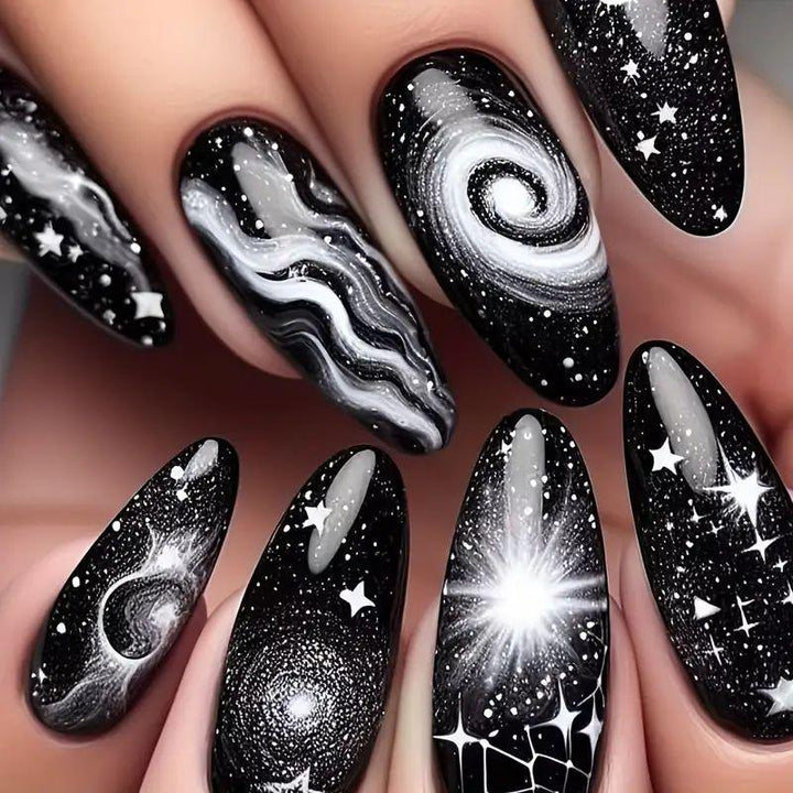 Galaxy-Inspired Press-On Nail Set Kalsten