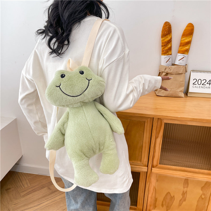 Cute Plush Frog Toy