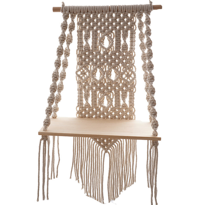 Decorative Macrame Shelf Kalsten