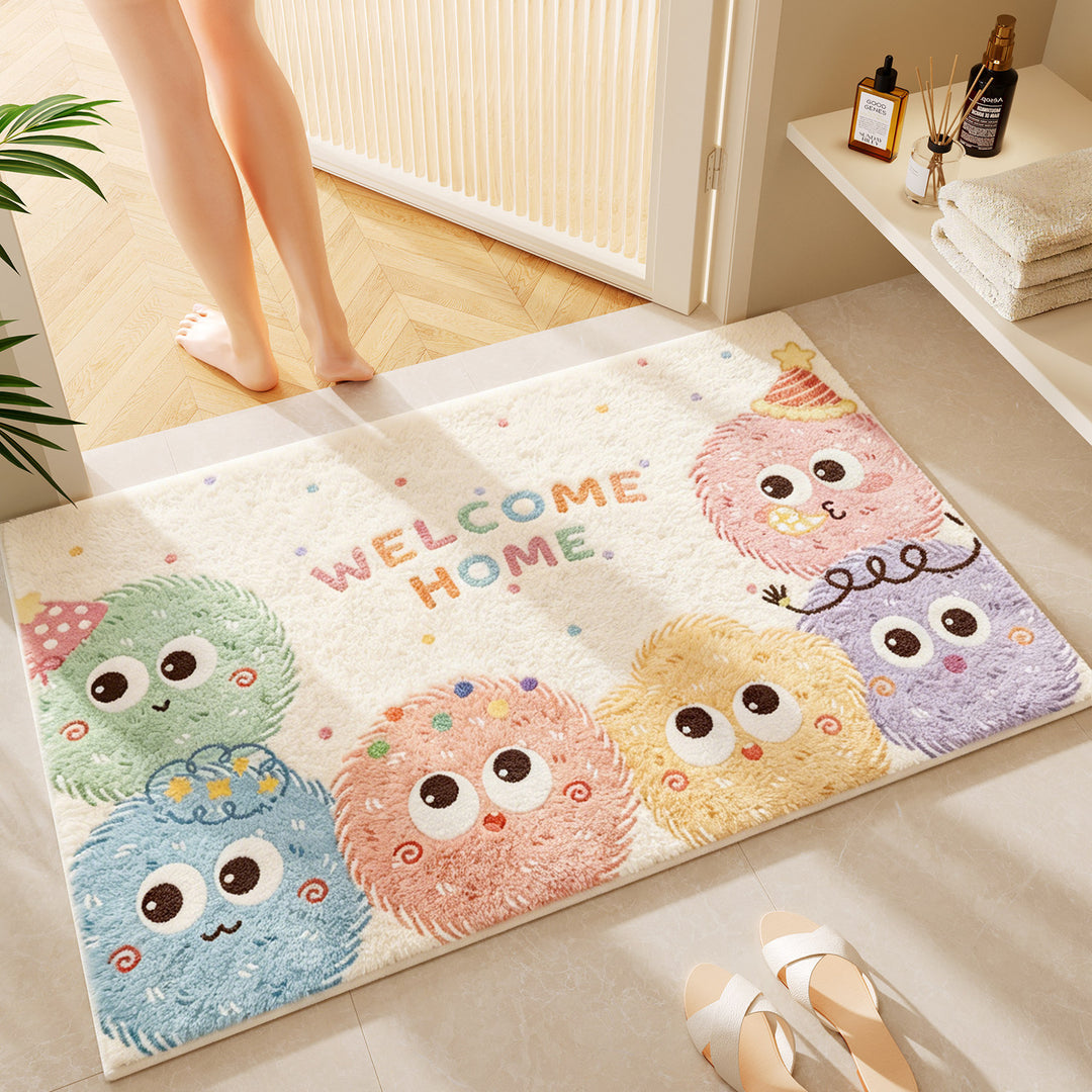 Cute Cartoon Character Bath Mat