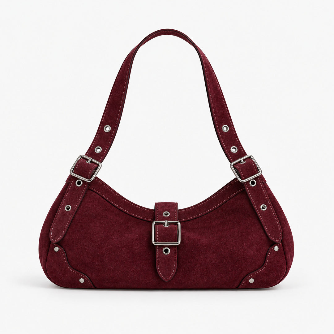 Suede Shoulder Bag
