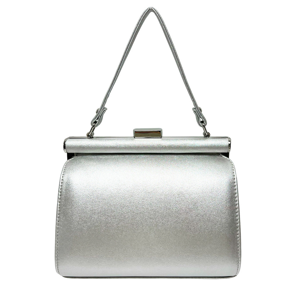 Glamorous Satin Evening Handbag