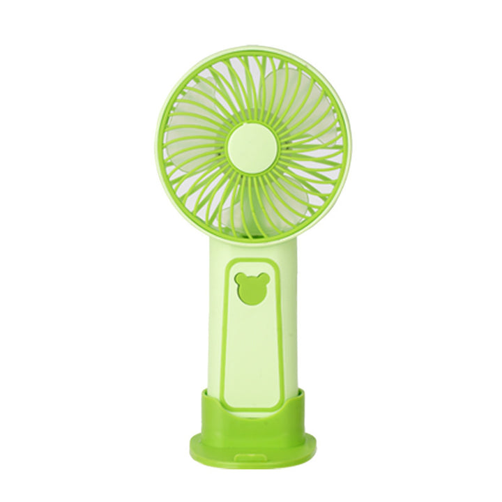 Unisex Portable Hand Fan with Flexible Stand Kalsten