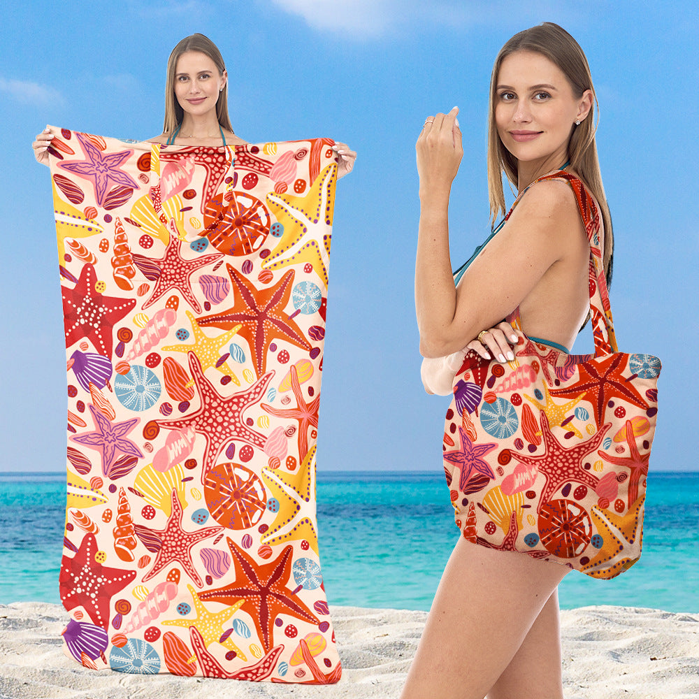 Tote bag with integrated towel Kalsten