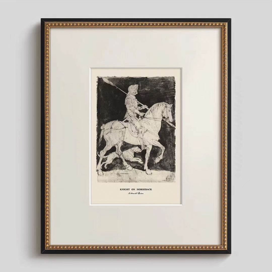framed historical artworks