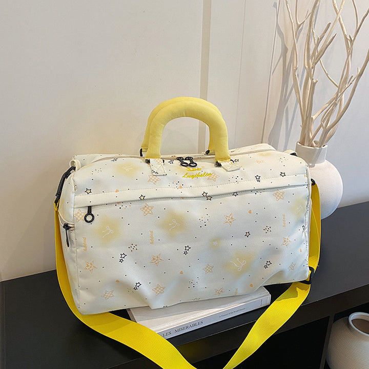 Star-Patterned Travel Duffle Bag Kalsten