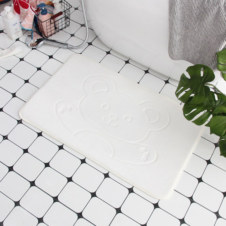 Plush Bath Mat Kalsten