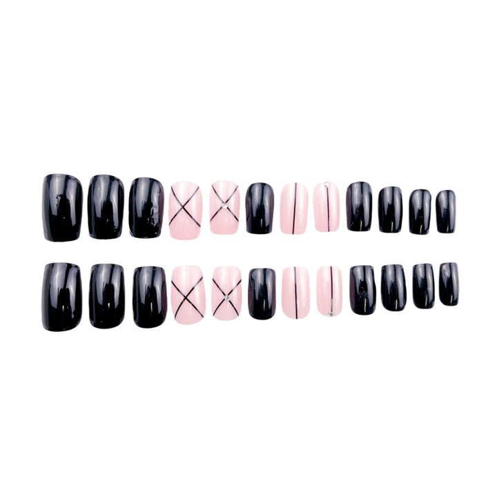 Stylish Geometric Pattern Nail Art Kalsten