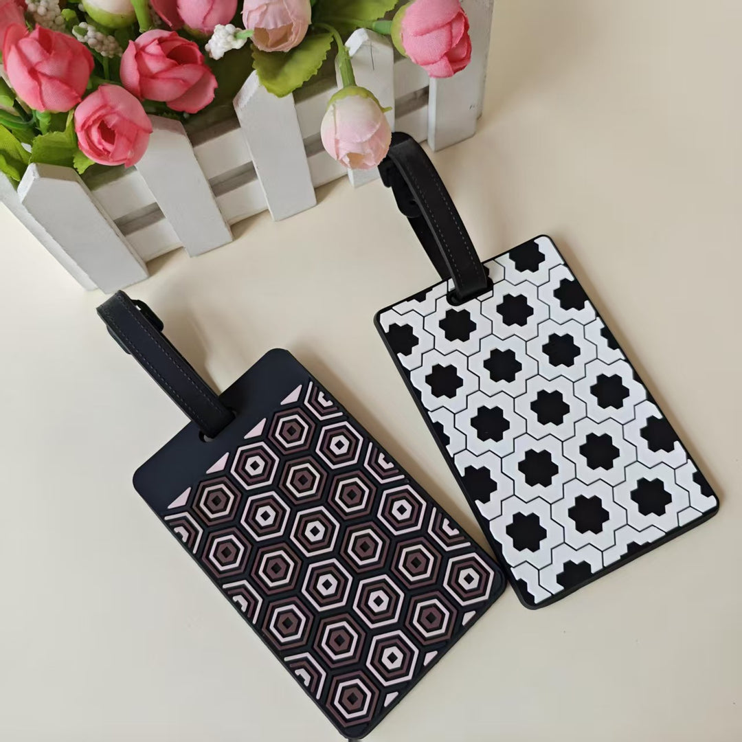 Unisex luggage tag in creative Tetris design Kalsten