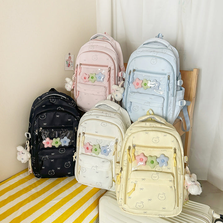 Cute Cartoon-Printed Backpack Kalsten