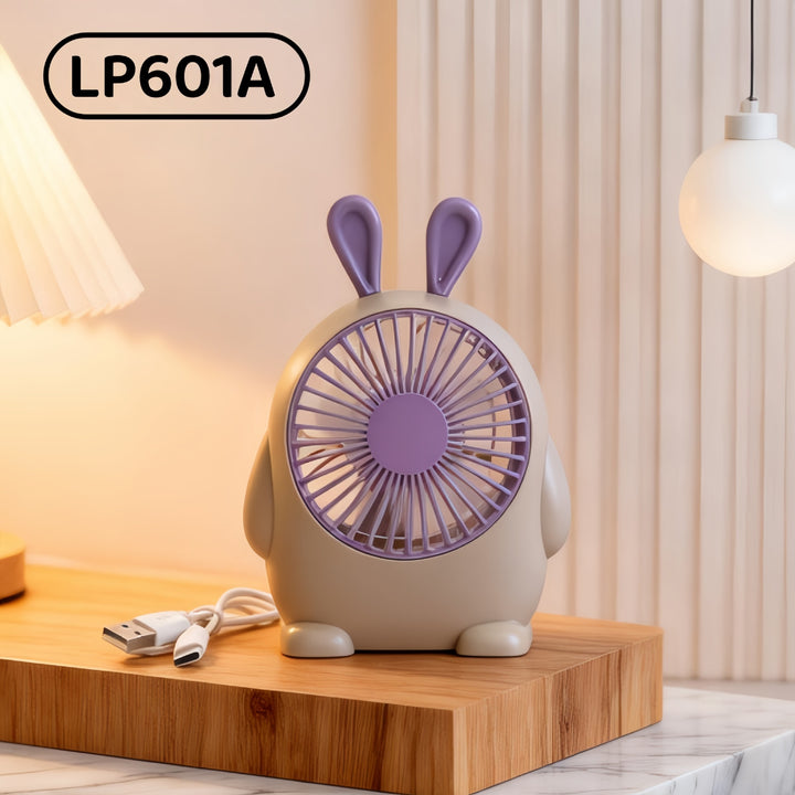 Ladies portable table fan in cute animal design Kalsten