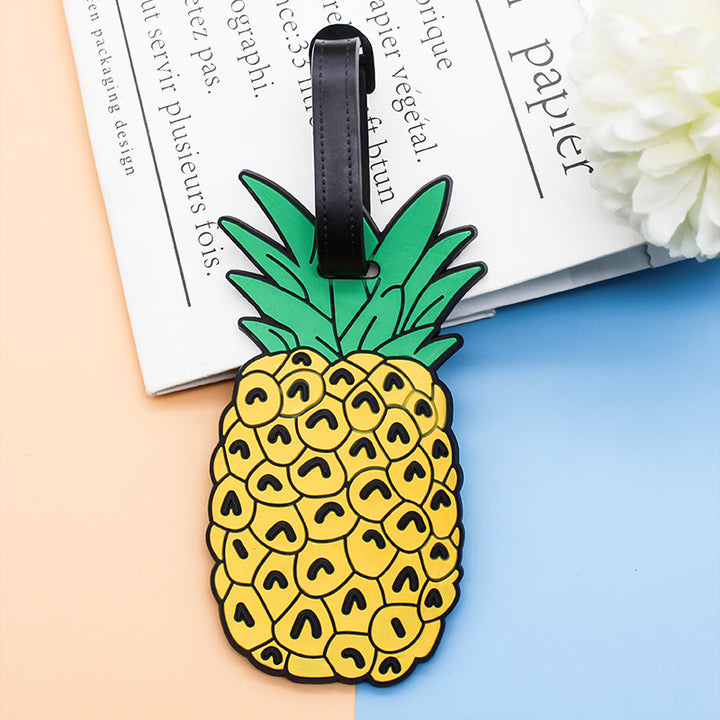 Unisex Luggage Tag in Chocolate Design Kalsten