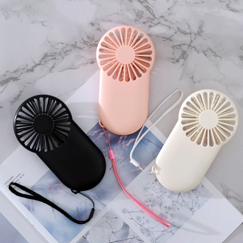 Ladies portable handheld fan with ergonomic design Kalsten