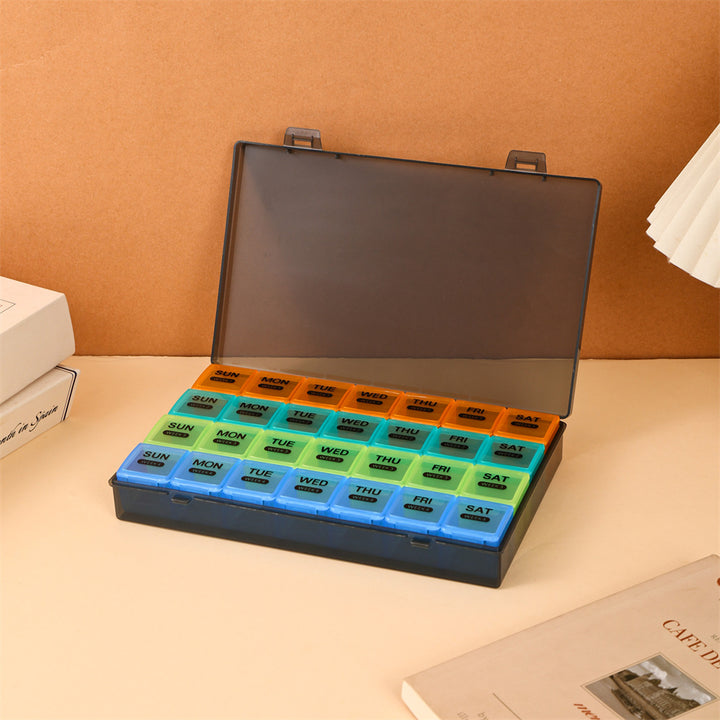 Weekly Pill Organizer Container Kalsten