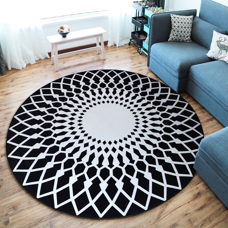 Captain America Shield-Themed Area Rug