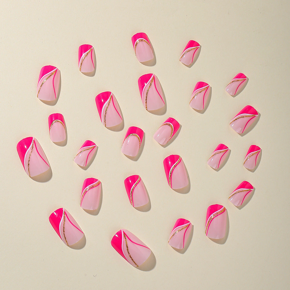 Glamorous Gradient Nail Art Extensions Kalsten