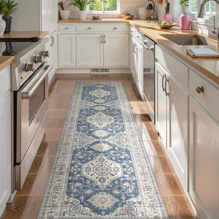Vintage-Inspired Runner Rug