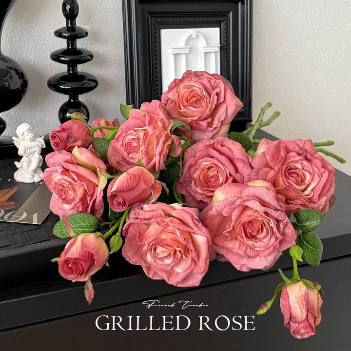 Lifelike Rose Floral Arrangement
