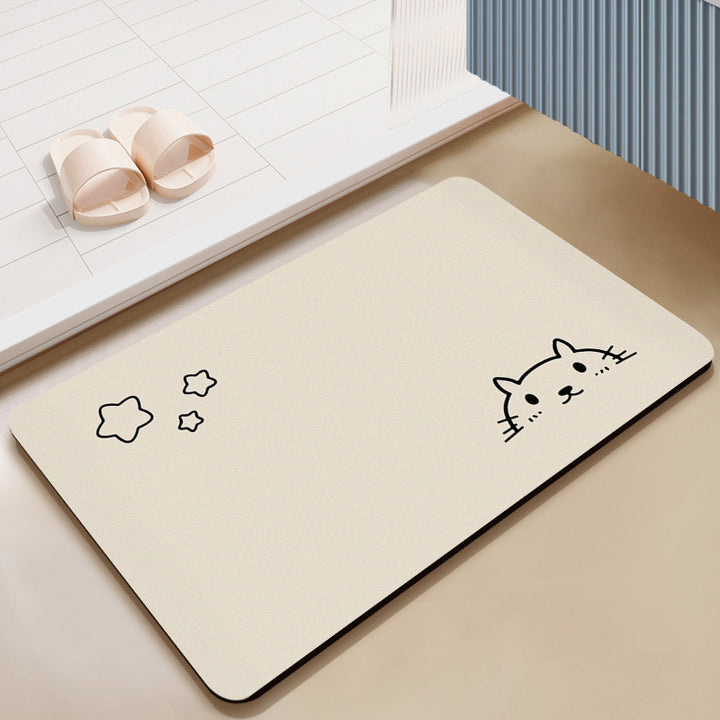 Artistic Minimalist Area Mat Kalsten