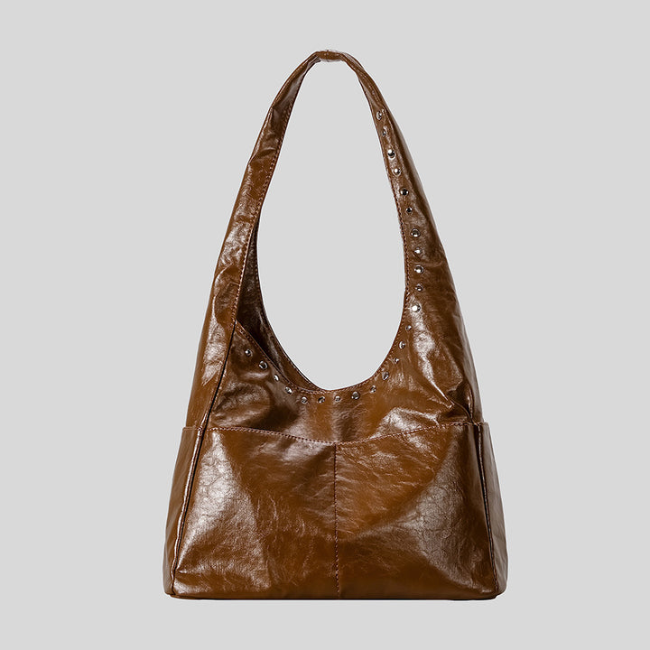 Sleek Multi-Pocket Tote Bag
