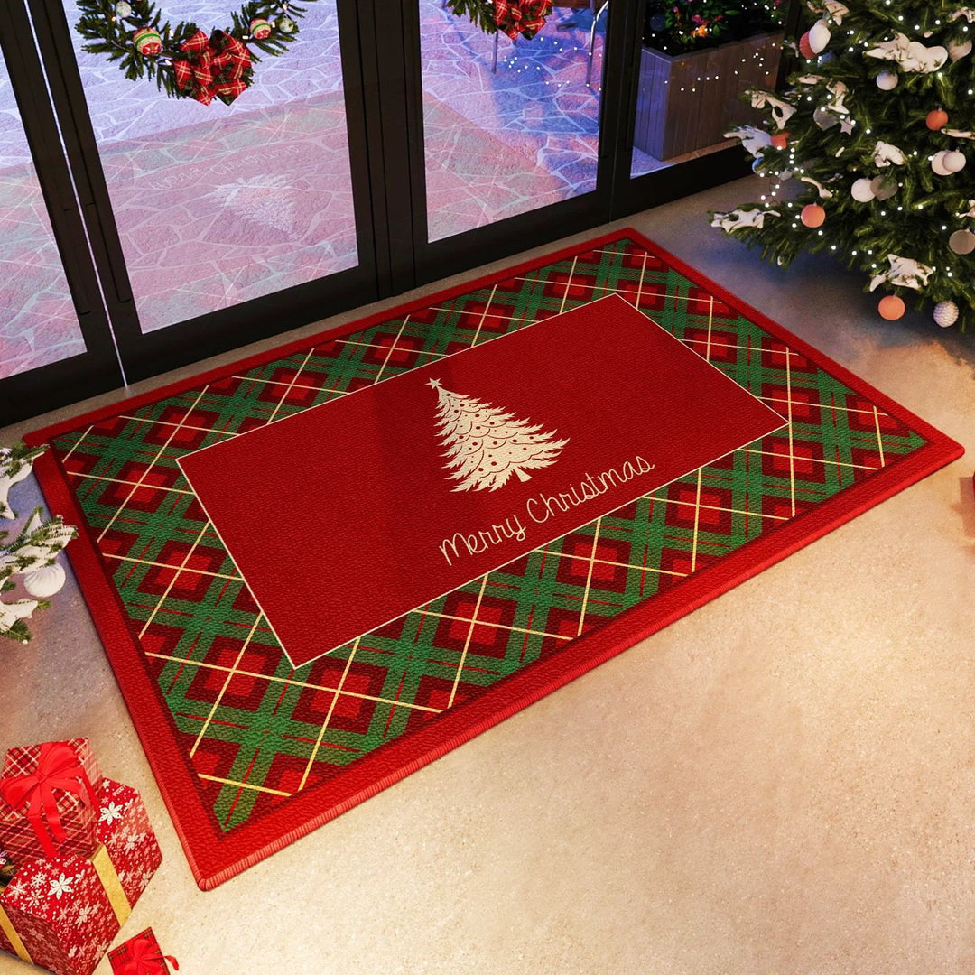 Festive Christmas-Themed Indoor Doormat Kalsten