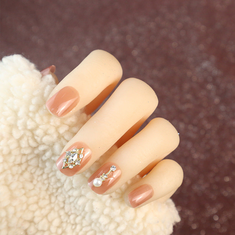 Elegant Decorative Press-On Nail Kit