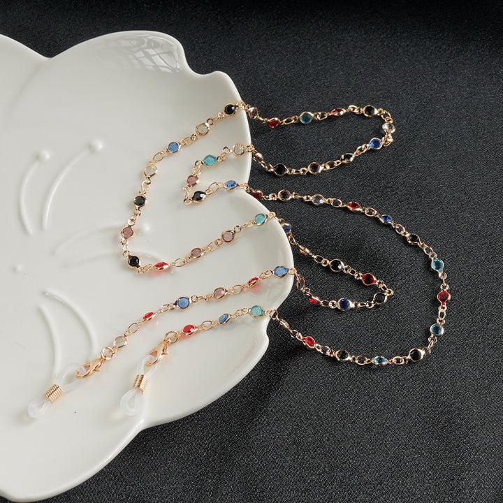 Decorative Glass Bead Eyewear Chain Kalsten