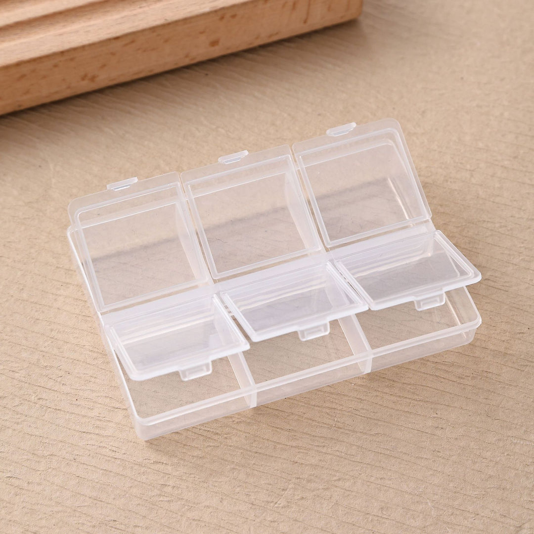 Clear Multi-Compartment Organizer Box Kalsten