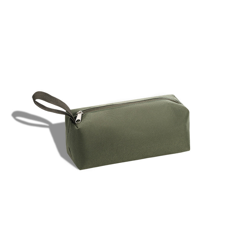 Compact Canvas Pencil Case