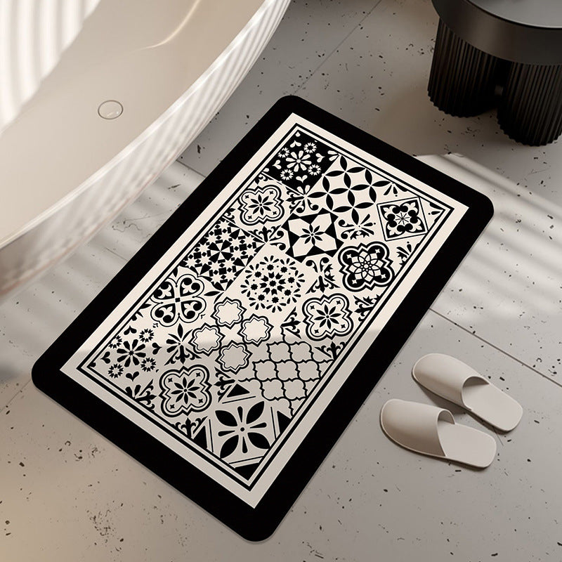 Inspirational Quote Bath Rug