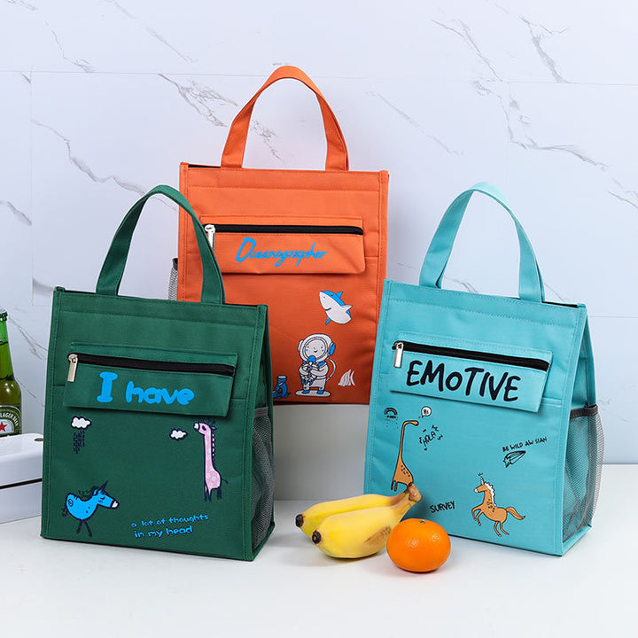 Fun-Themed Insulated Lunch Tote Kalsten