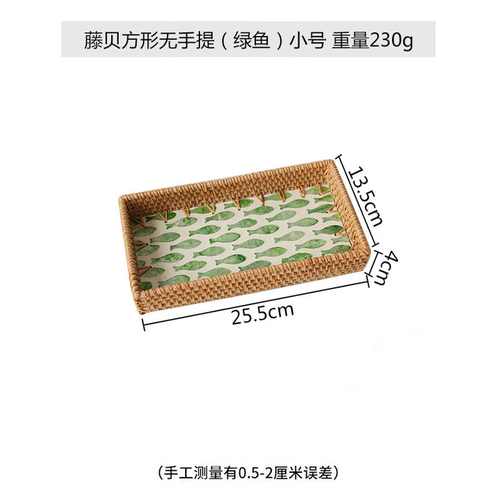 Ladies rectangular decoration bowl Kalsten