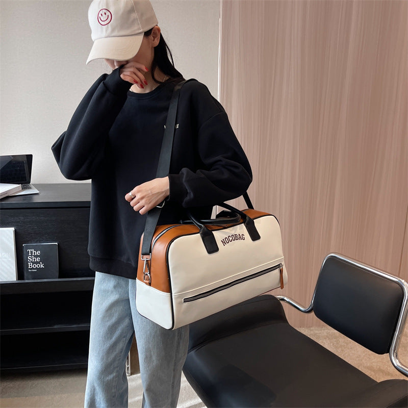 Versatile Leather Travel Duffle Bag Kalsten