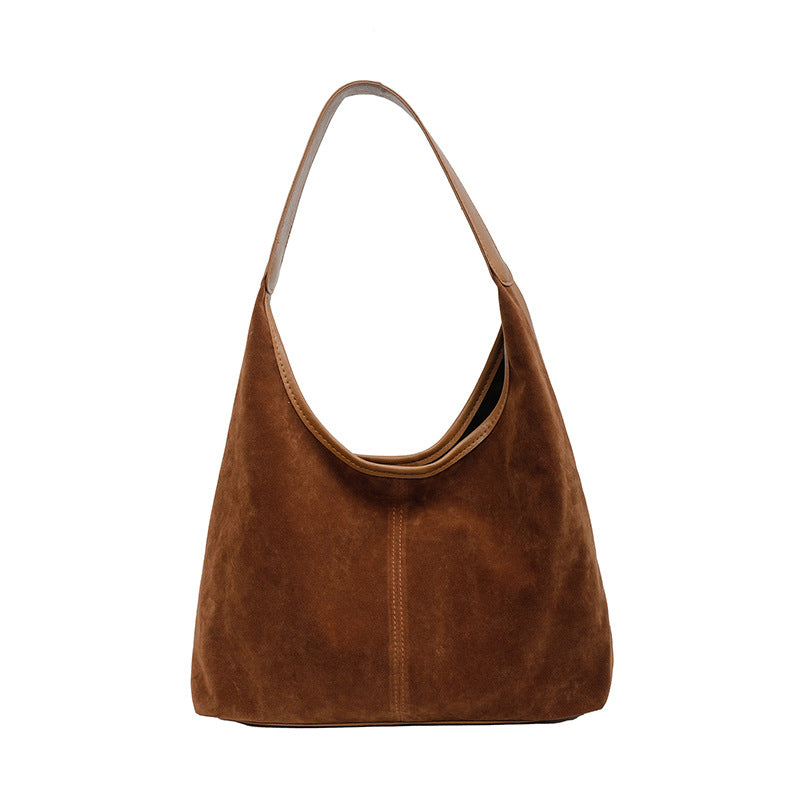 Suede Casual Hobo Bag Kalsten
