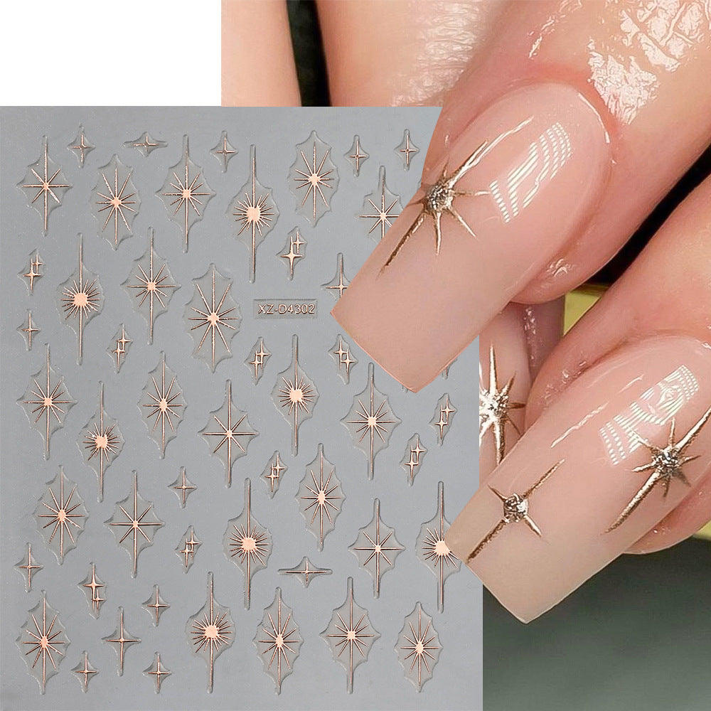 Nail Art Decorative Foil Stickers