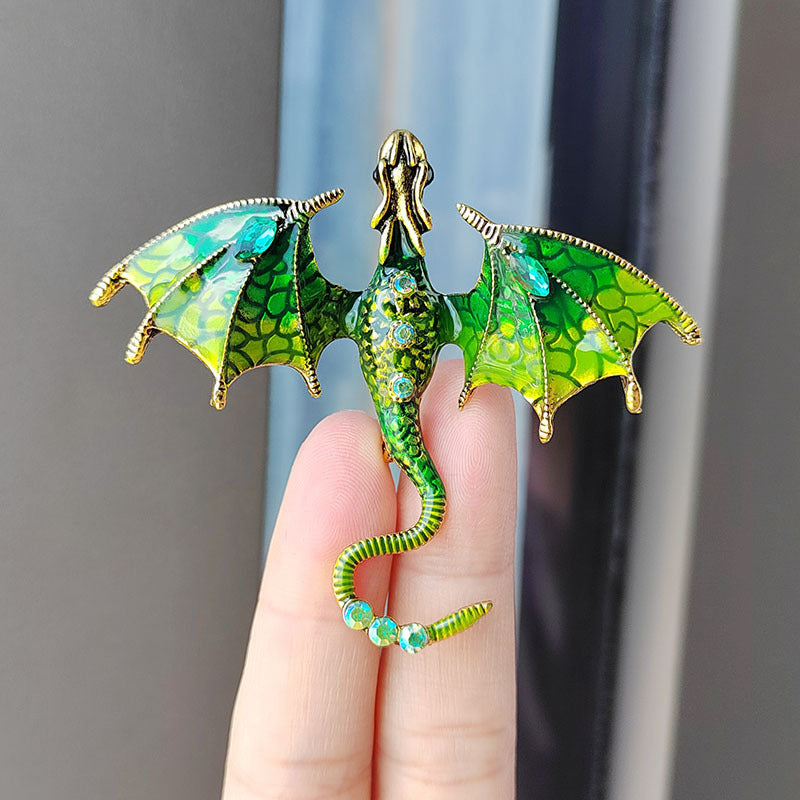 Decorative Dragon Brooch Kalsten