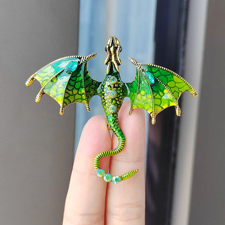 Decorative Dragon Brooch Kalsten