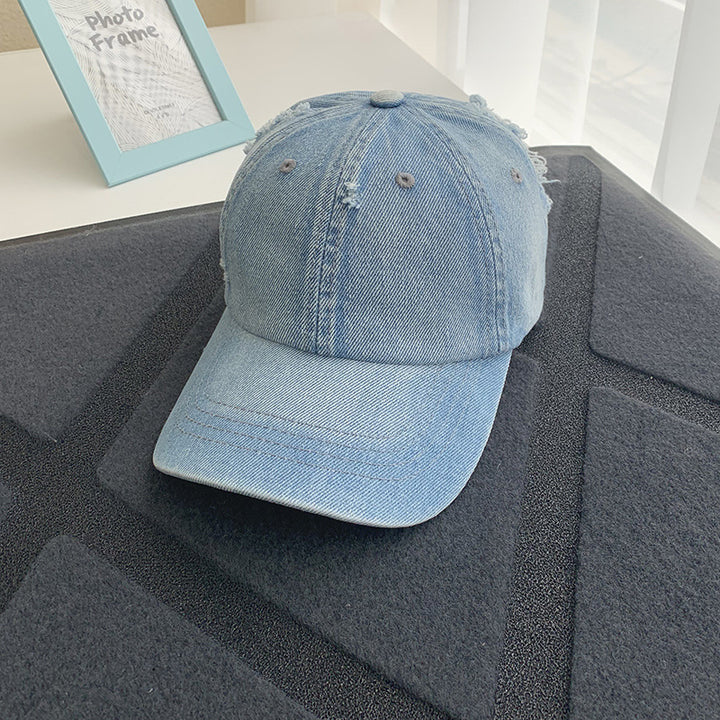 Women's Distressed Denim Baseball Cap Kalsten 1784084168