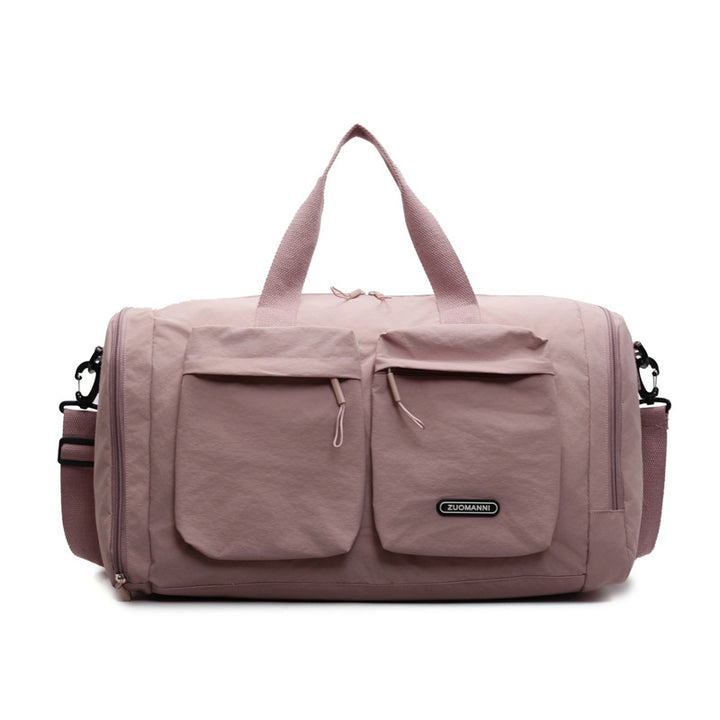 Sporty Travel Bag With Several Exterior Pockets Kalsten